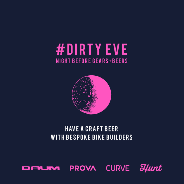 Sep 29 DirtyEve Meet bike builders + brewers night Gears and